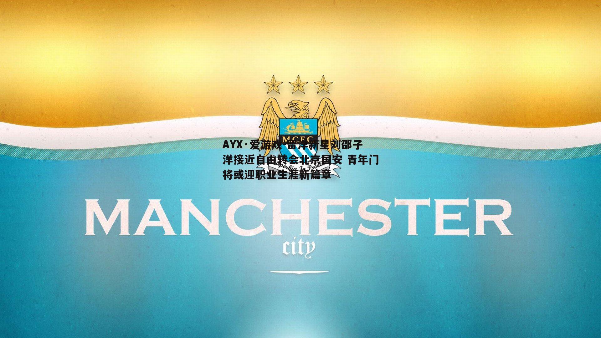 AYX·爱游戏-留洋新星刘邵子洋接近自由转会北京国安 青年门将或迎职业生涯新篇章